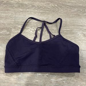 Lululemon athletica sport bra size 6 color purple